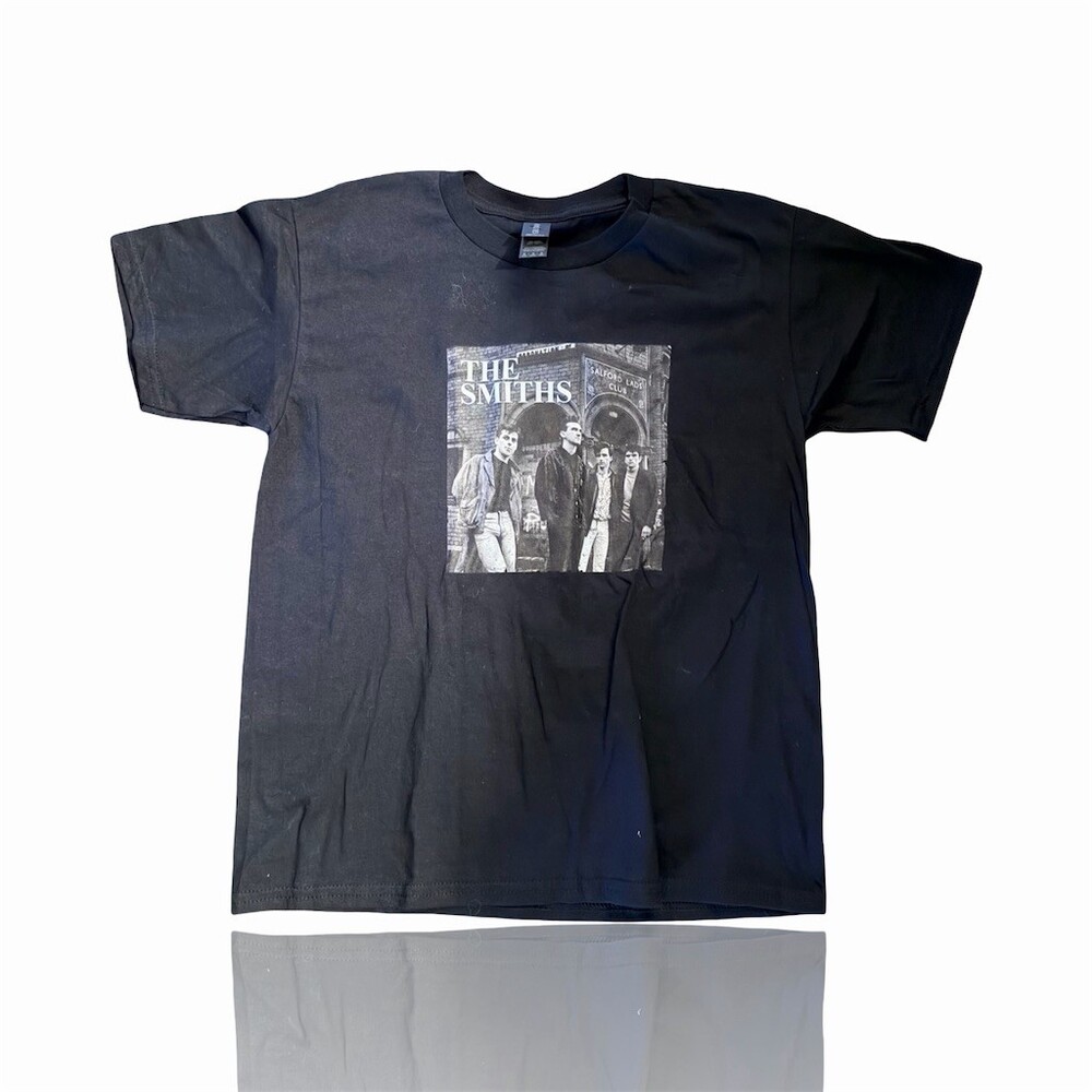 The Smiths Salford Lads Club Graphic Band T-Shirt Youth M Black Short Sleeve